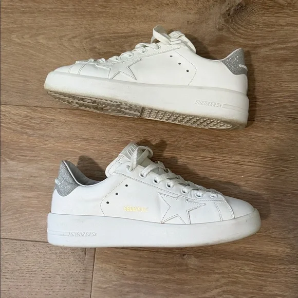 Authentic Golden Goose Pure star leather sneakers - Picture 3 of 8